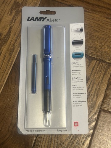 Lamy star fountain pen - fountain, med