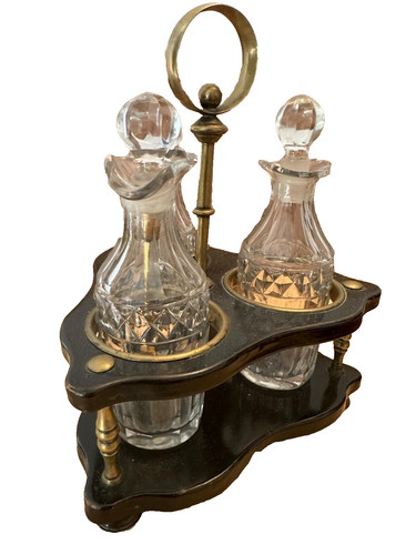 Antique victorian cruet - victorian, set
