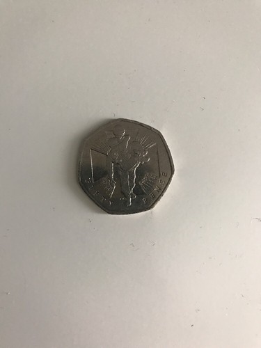 Wounded soldier 2006 50p coin - 50p,