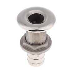 1x Boat Thru Hull Mounting 316 Stainless Steel Boat Thru-hole Fitting