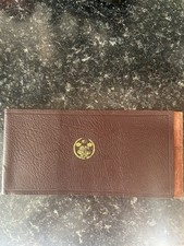 Coutts & Co Leather Cheque Book Cover