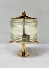 Vintage Brass Ship Lamp
