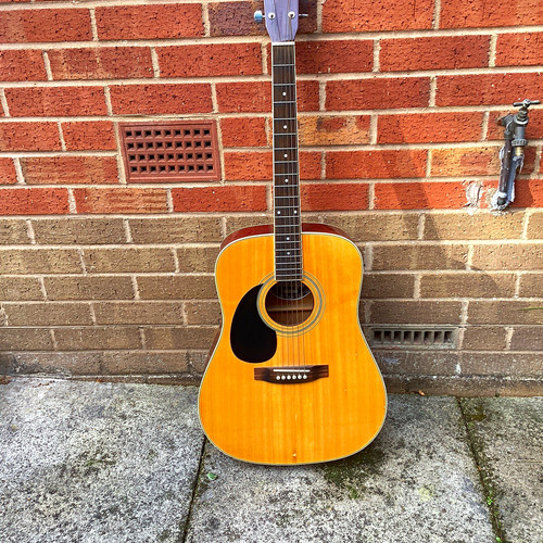 Left handed vintage acoustic - handed,