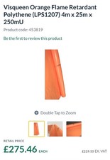 Visqueen Orange Flame