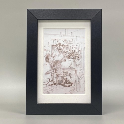 Rincewind and twoflower framed - and,