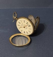 Antique Kendal & Dent Switzerland Pocket Watch - 0.935 Silver, For Repair/Parts
