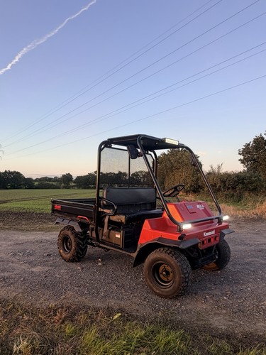 Kawasaki mule 4x4 utility - kawasaki,