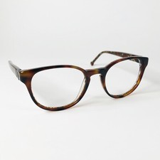 RED OR DEAD eyeglasses TORTOISE KEYHOLE ROUND glasses frame MOD: RUBBED AWAY