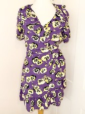 KATE MOSS TOPSHOP Purple Pansy