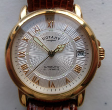 ROTARY  WATCH - 10486-PO / 01271 -  21 JEWELS AUTOMATIC - UNISEX  WRISTWATCH