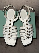 Clarks White Gladiator Style
