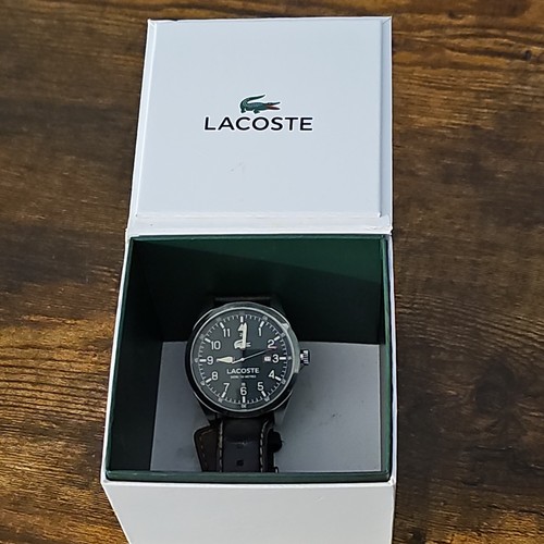Lacoste green dial watch - dial,