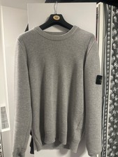 Grey stone island jumper