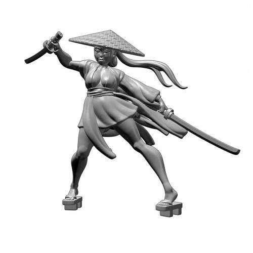 Samurai girl pit fighter - -,