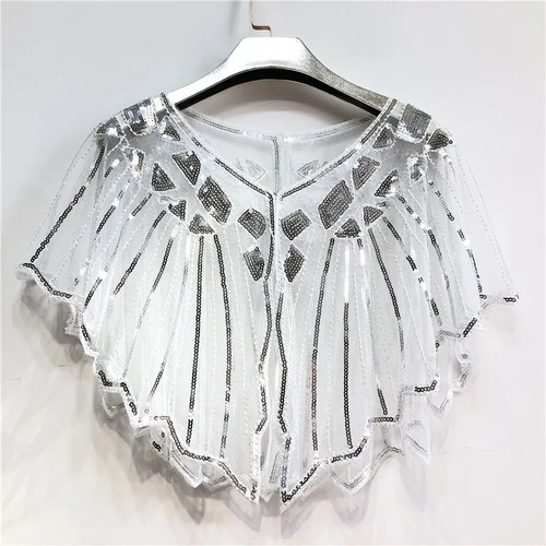 Women 1920s shawl sequin - 1920s, wraps