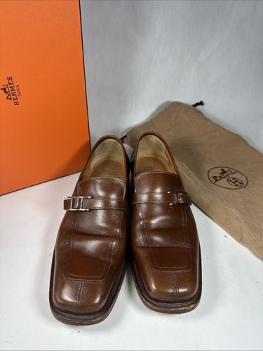 Men hermes logo brown - men's, h