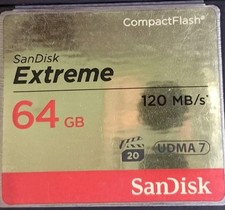 SanDisk Extreme Compact Flash