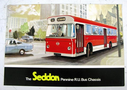 Seddon pennine bus chassis - r,