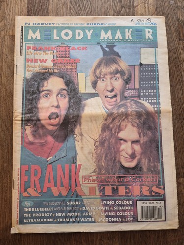 Melody maker newspaper - melody,