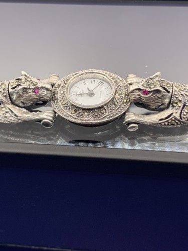Stirling silver marcasite - stirling,