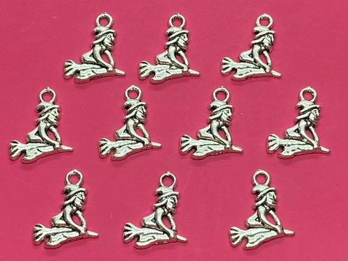 Tibetan silver witch - tibetan, charms