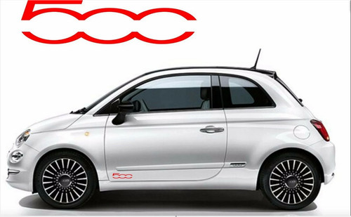 Fiat 500 decals stickers - 500,