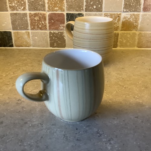 Denby caramel stripes tea - stripes,