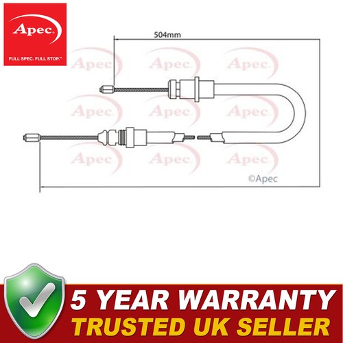 Apec front hand brake - front,