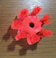 Vax Dual V Carpet Washer V-124A SpinScrub Hand Tool Brush, Shampoo Cleaner