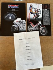 Honda Hrc 2001 Brochure Rs125 Rs250r Rtl250r Ns50r Vtr1000 Sp1