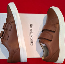 Russel & Bromley Brown Trainers/ Shoes/UK3 lineing upper Leather