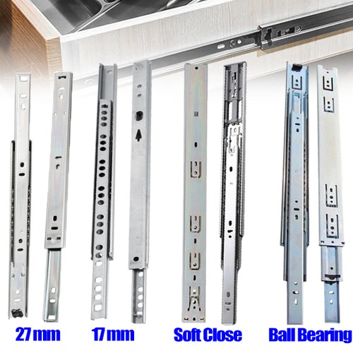 17mm 27mm 45mm drawer slides - 17mm/27mm/45mm,