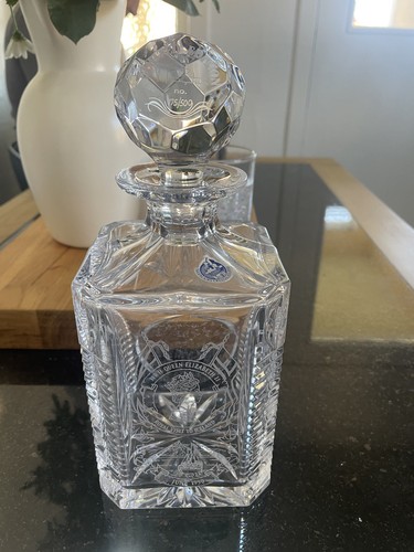 Glencairn crystal cut decanter - crystal,