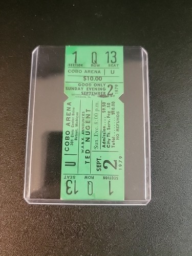 Ted nugent full - nugent, ticket
