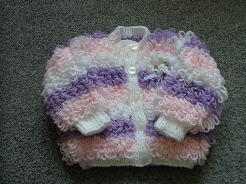 Baby loopy cardigan - baby, in