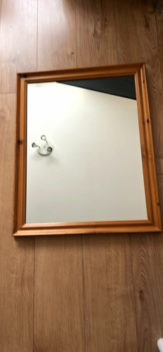 Rectangular wall mirror - wall,