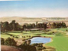 Monte Castilo G C Limited Edition Golf Print