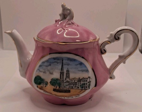 Old luster ware souvenir - old,