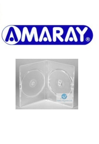 Double clear dvd case - case, 7mm