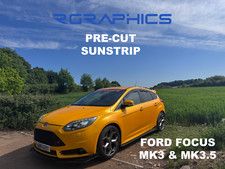 Pre cut sunstrip for Focus MK3