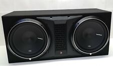 Rockford Fosgate P2-2X12 Car Dual 12" Loaded Passive Enclosure 1600W Max OPEN#