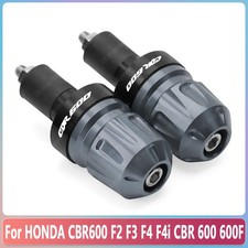 For HONDA CBR600 F2 F3 F4 F4i Motorcycle Handlebar Grips Handle Bar Cap End Plug