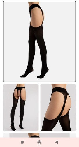 Fiore diavola suspender - diavola, tights