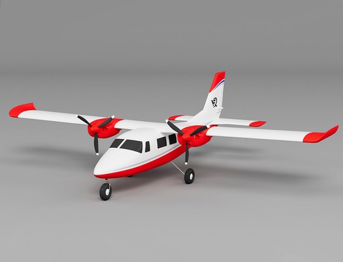 Xfly p68 twin plane - rc, (850mm)