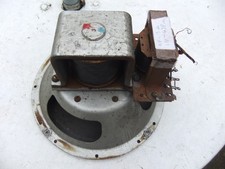 Vintage valve tube radio energised loudspeaker cone unit