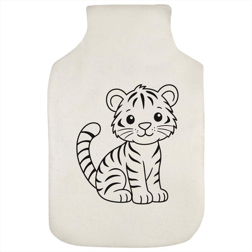Tiger outline hot water - 'tiger,