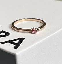 Pandora Purple Solitaire Ring
