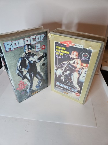 Robocop and vhs - and,