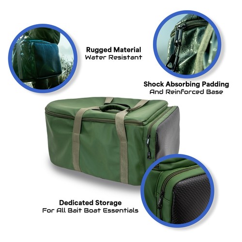 Bait boat bag off - boat,