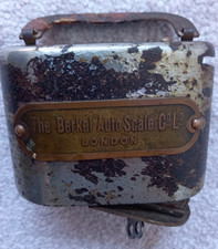 Berkel Auto Scale Co Ltd London Money Bank. WITH ORIGINAL KEY. Unpolished